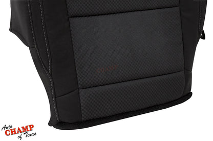 2015 2022 chevy colorado ls lt zr2 black cloth seat cover corner fitment