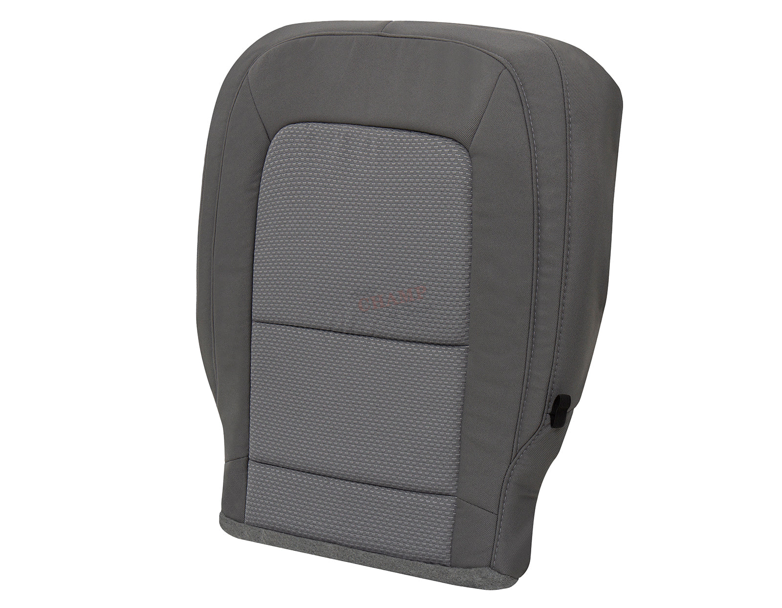 2015 2022 chevy colorado driver gray cloth bottom seat cover right side view