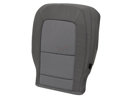 2015 2022 chevy colorado driver gray cloth bottom seat cover right side view