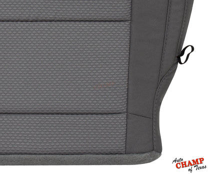 2015 2022 chevy colorado seat cover gray cloth driver side lower right detail hook
