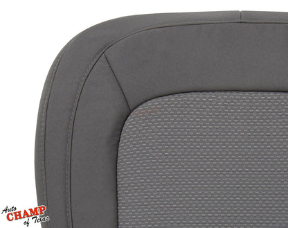 2015 2022 chevy colorado gray cloth driver bottom seat cover top left corner