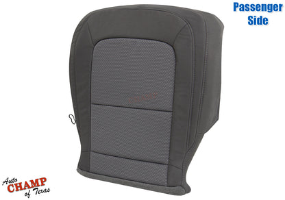 2015 2022 chevy colorado passenger side seat cover gray cloth bottom