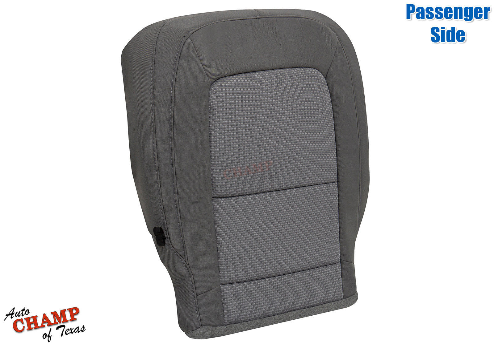 2015 2022 chevy colorado passenger seat bottom cover gray cloth replacement