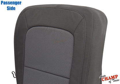 2015 2021 chevy colorado passenger seat cover gray cloth