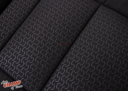 2015 2021 gmc canyon driver seat cloth texture closeup black fabric replacement