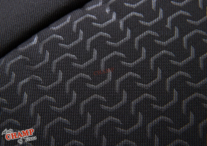 2015 2021 gmc canyon driver seat cover cloth black angled view