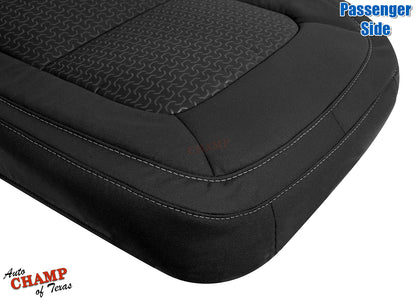 gmc canyon seat cover black cloth replacement passenger bottom
