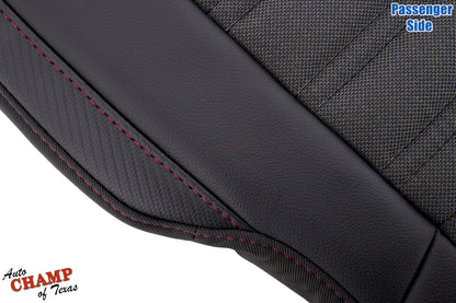 2015 gmc canyon passenger seat stitching closeup