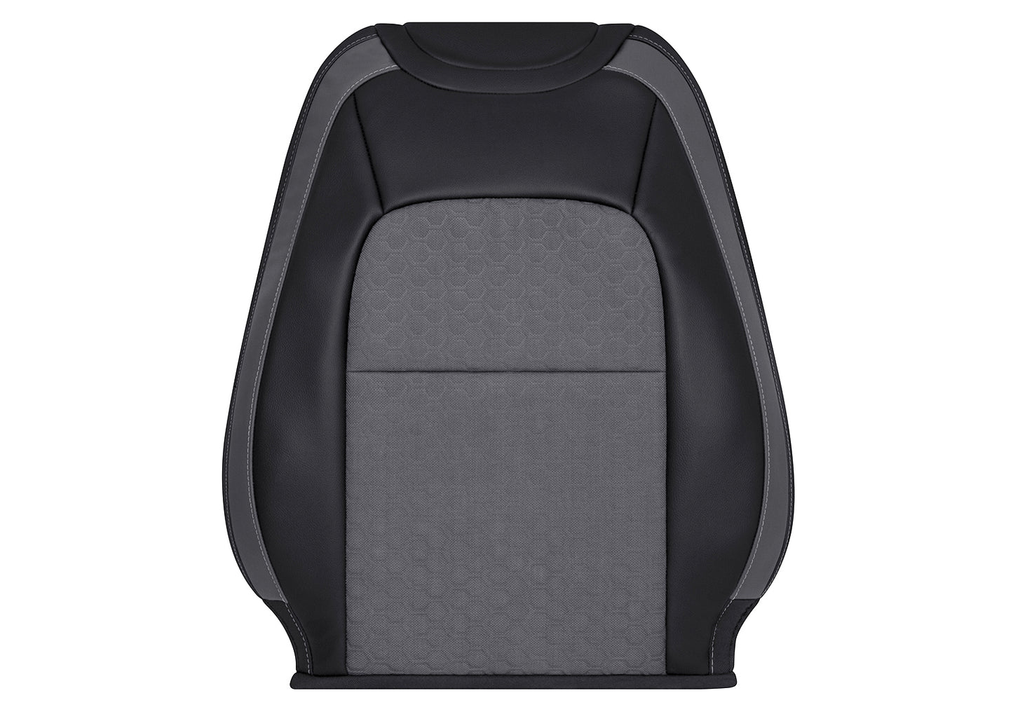 chevy colorado passenger side lean back seat cover black dark gray cloth leather replacement