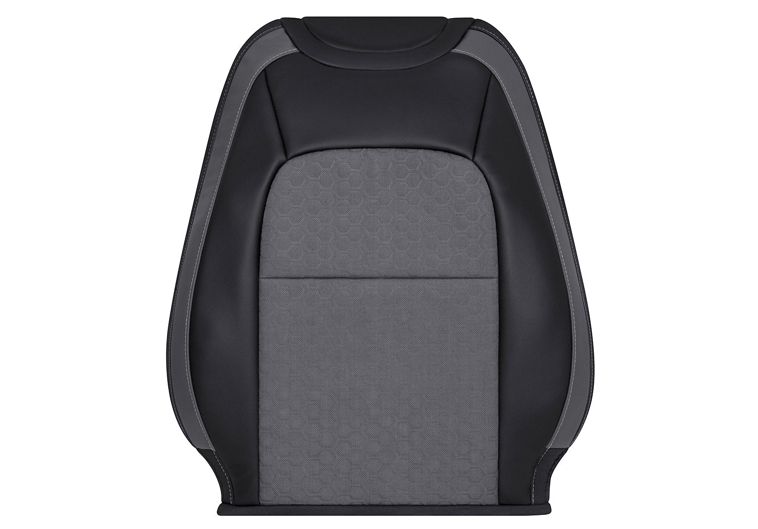 chevy colorado passenger side lean back seat cover black dark gray cloth leather replacement