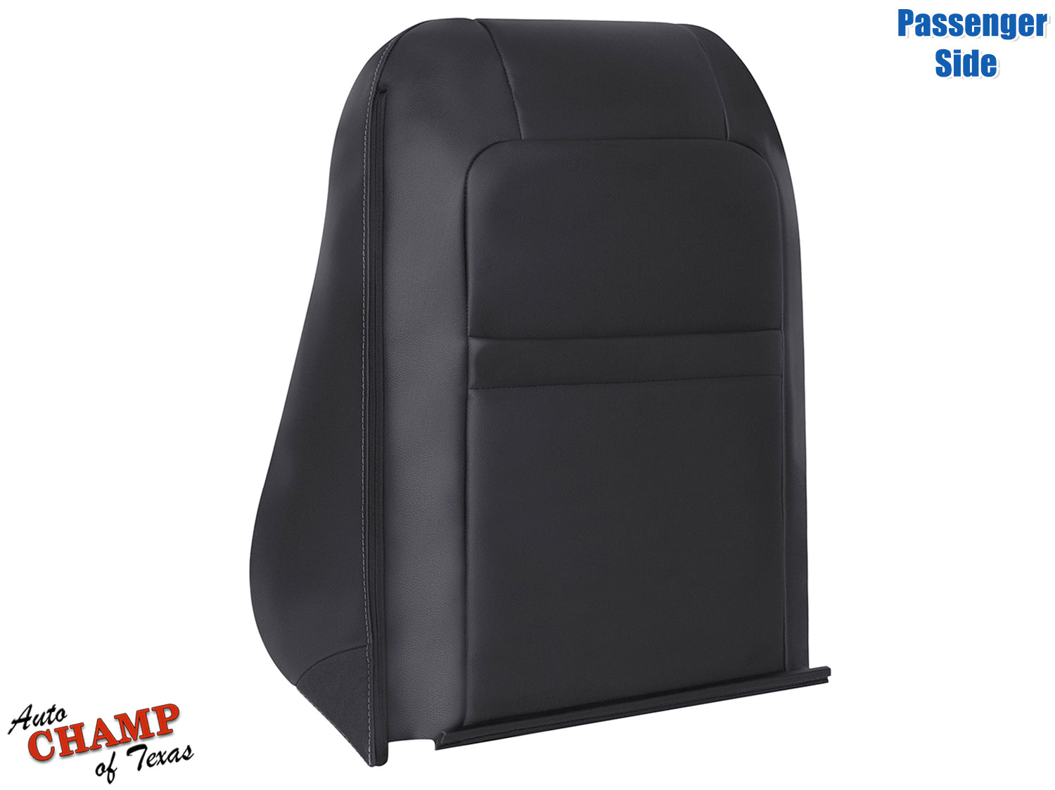 replacement chevy colorado passenger lean back seat cover cloth black dark gray
