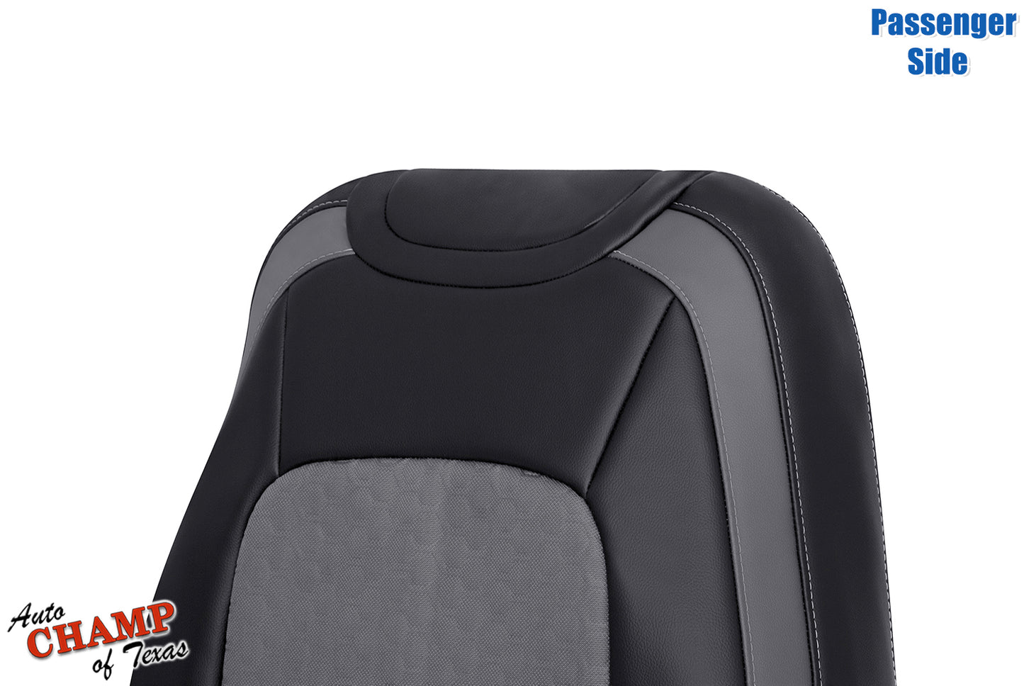 made in usa chevy colorado passenger side lean back seat cover black dark gray