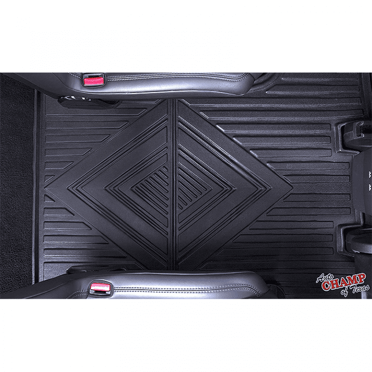 2016-2021 Tesla Model X 6 Seater – Front &#038; Rear All Season Mats – Waterproof-5
