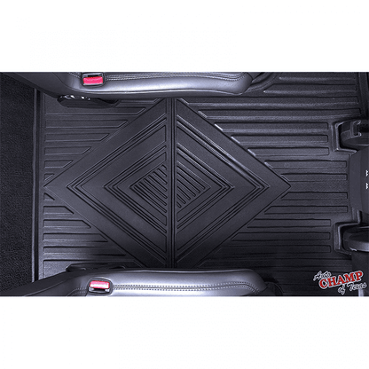 2016-2021 Tesla Model X 6 Seater – Front &#038; Rear All Season Mats – Waterproof-5