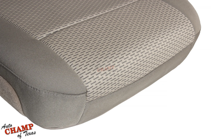 driver seat backrest cover tan cloth 2017 2022 ford f250 xlt lean back