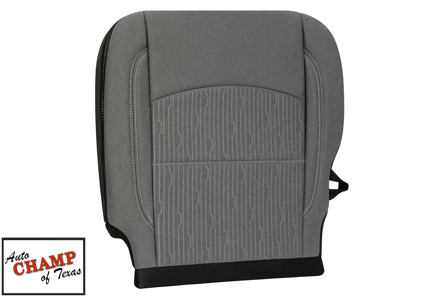 2019 2024 dodge ram driver cloth seat bottom cover diesel gray front angled