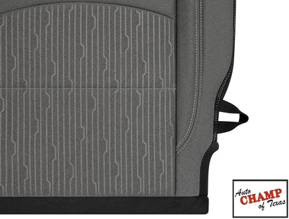 dodge ram passenger seat bottom close up diesel gray cloth auto champ of texas
