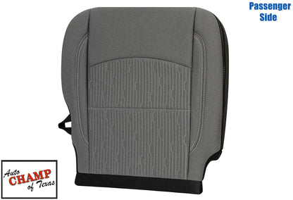 2019 2024 dodge ram bighorn passenger seat cover bottom gray cloth