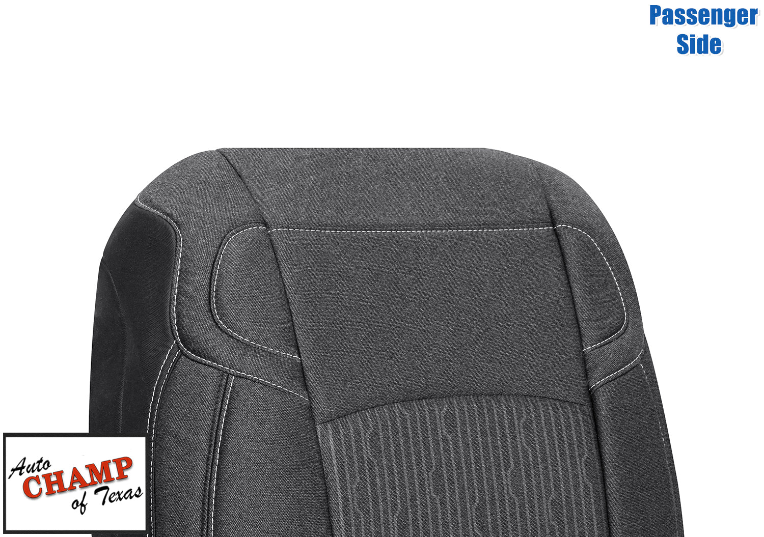 gray cloth dodge ram 2500 seat back cover passenger 2019 2024