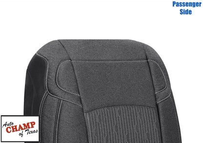 gray cloth dodge ram 2500 seat back cover passenger 2019 2024