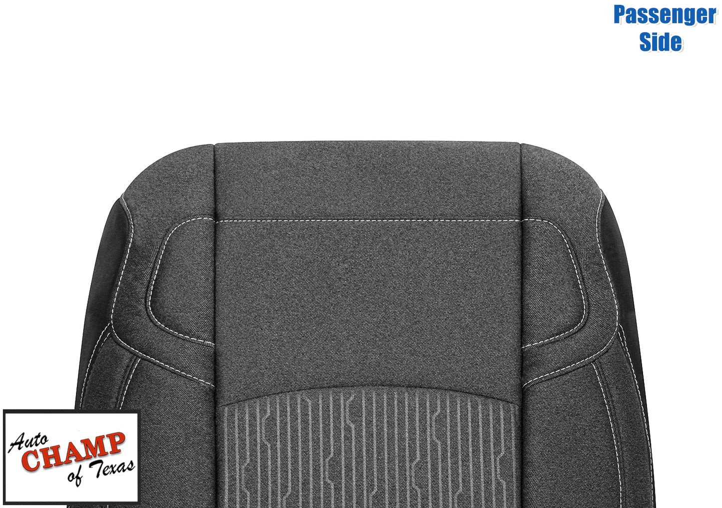 2019 2024 dodge ram 2500 cloth backrest cover gray side