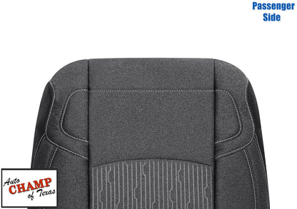 2019 2024 dodge ram 2500 cloth backrest cover gray side