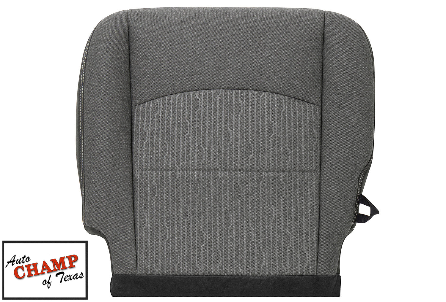 gray driver seat base cover installed 2020 2024 dodge ram 1500 classic oem view