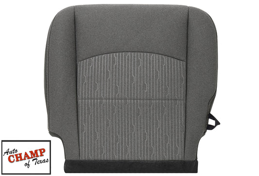 gray driver seat base cover installed 2020 2024 dodge ram 1500 classic oem view