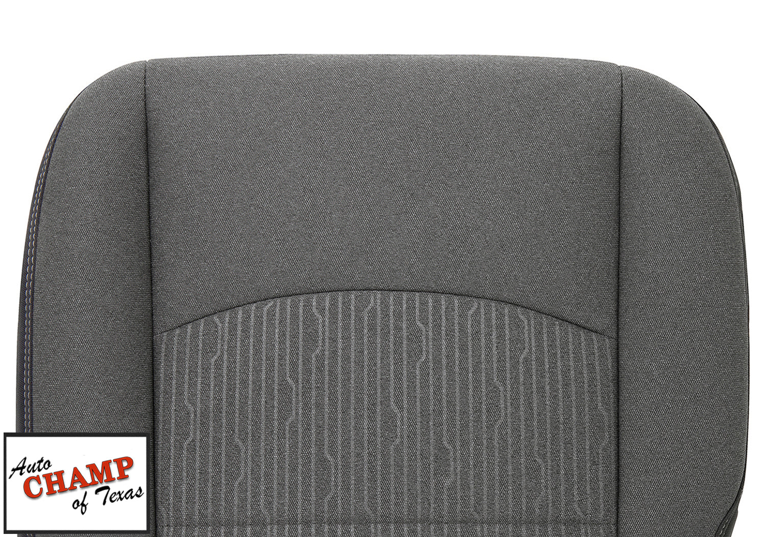 dodge ram 1500 classic seat cover passenger side cloth gray