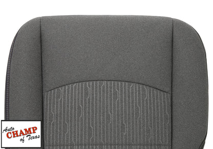 dodge ram 1500 classic seat cover passenger side cloth gray
