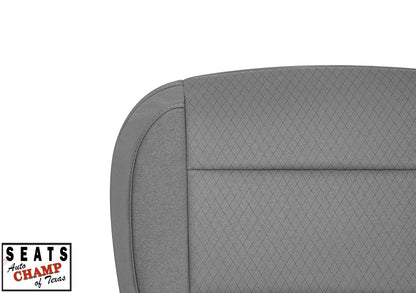 2019 2024 chevy silverado lt bottom seat gray cloth cover premium fit