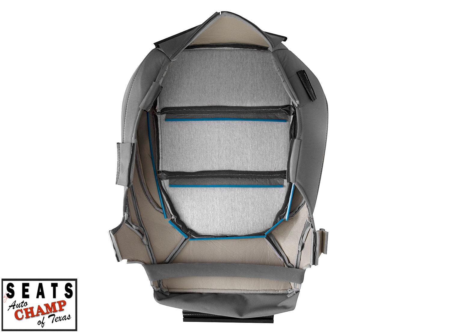 2022 gmc yukon xl slt sle seat bottom cover gray