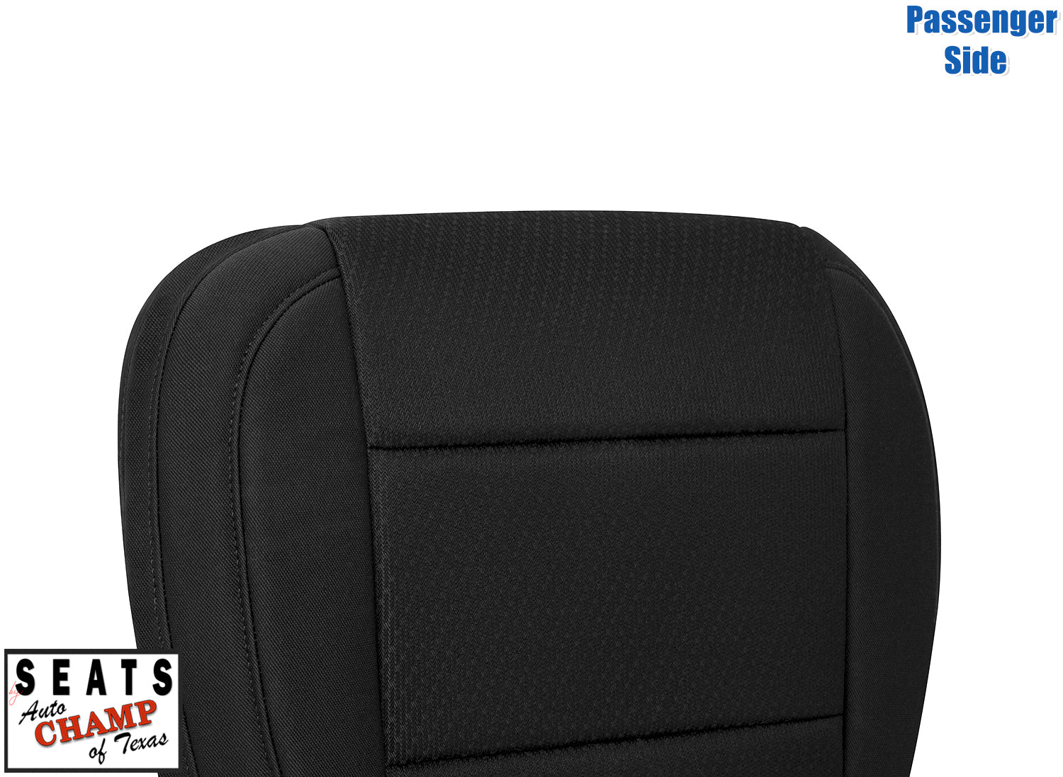 2019 2021 chevy silverado passenger seat black cloth cover