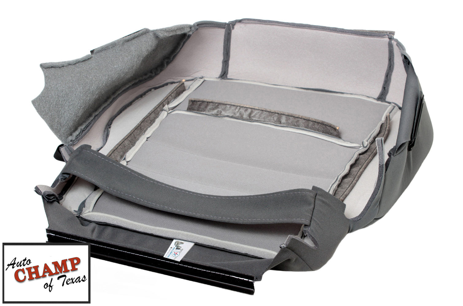 dodge ram 1500 classic dark gray bottom cloth seat cover driver side