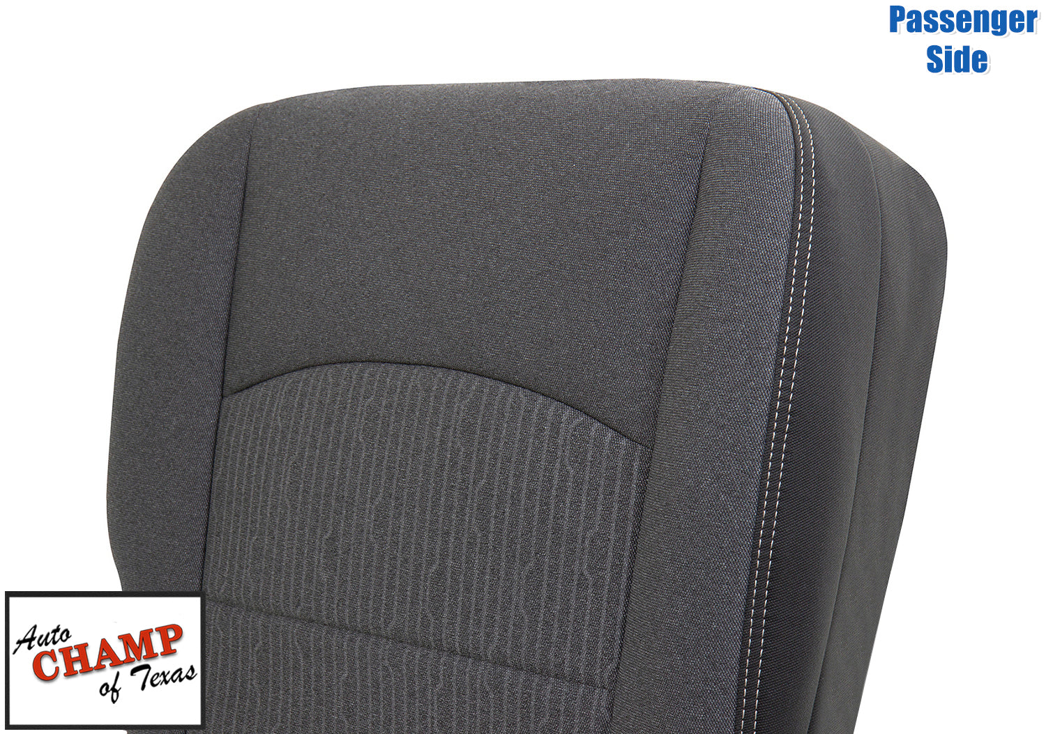 2020 2021 2022 2023 2024 dodge ram 1500 classic driver side seat cover bottom dark gray cloth