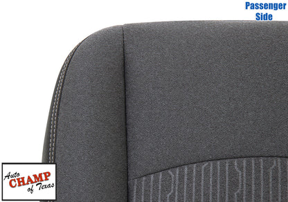 2020 2021 2022 2023 2024 dodge ram 1500 classic driver side seat cover bottom dark gray cloth