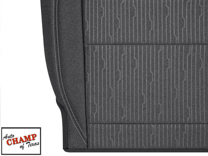2022 ram 1500 seat bottom cloth cover gray direct fit