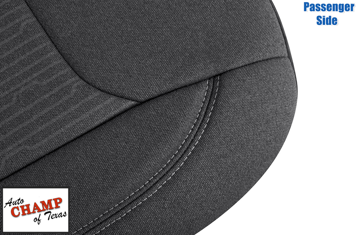 2020 2024 dodge ram passenger seat cover closeup gray