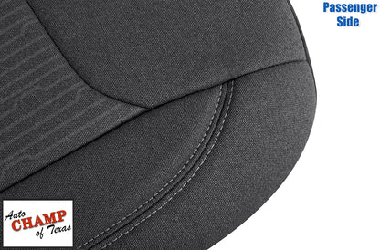2020 2024 dodge ram passenger seat cover closeup gray