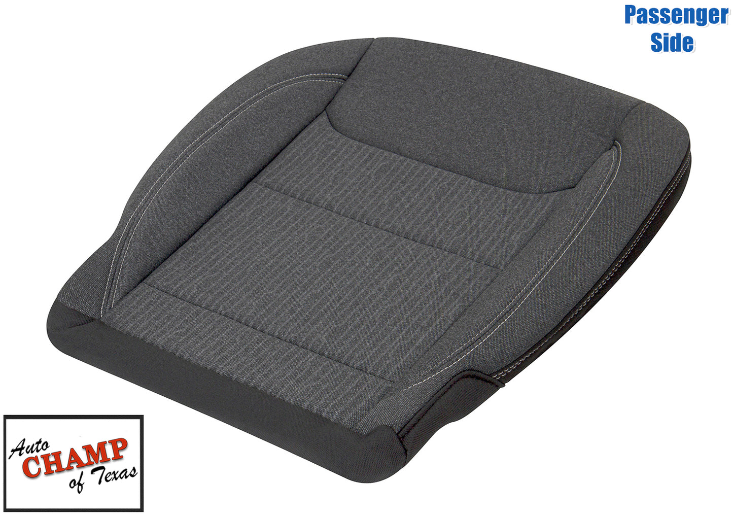 2020 2024 dodge ram 1500 seat bottom passenger side cover gray