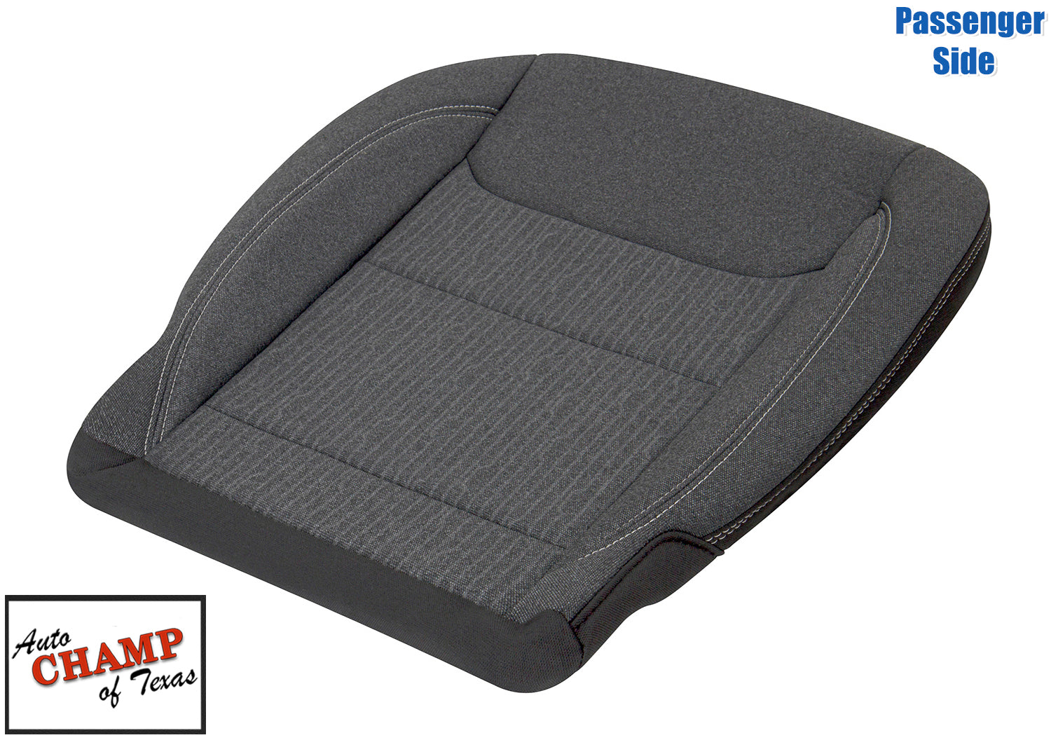 2020 2024 dodge ram 1500 seat bottom passenger side cover gray