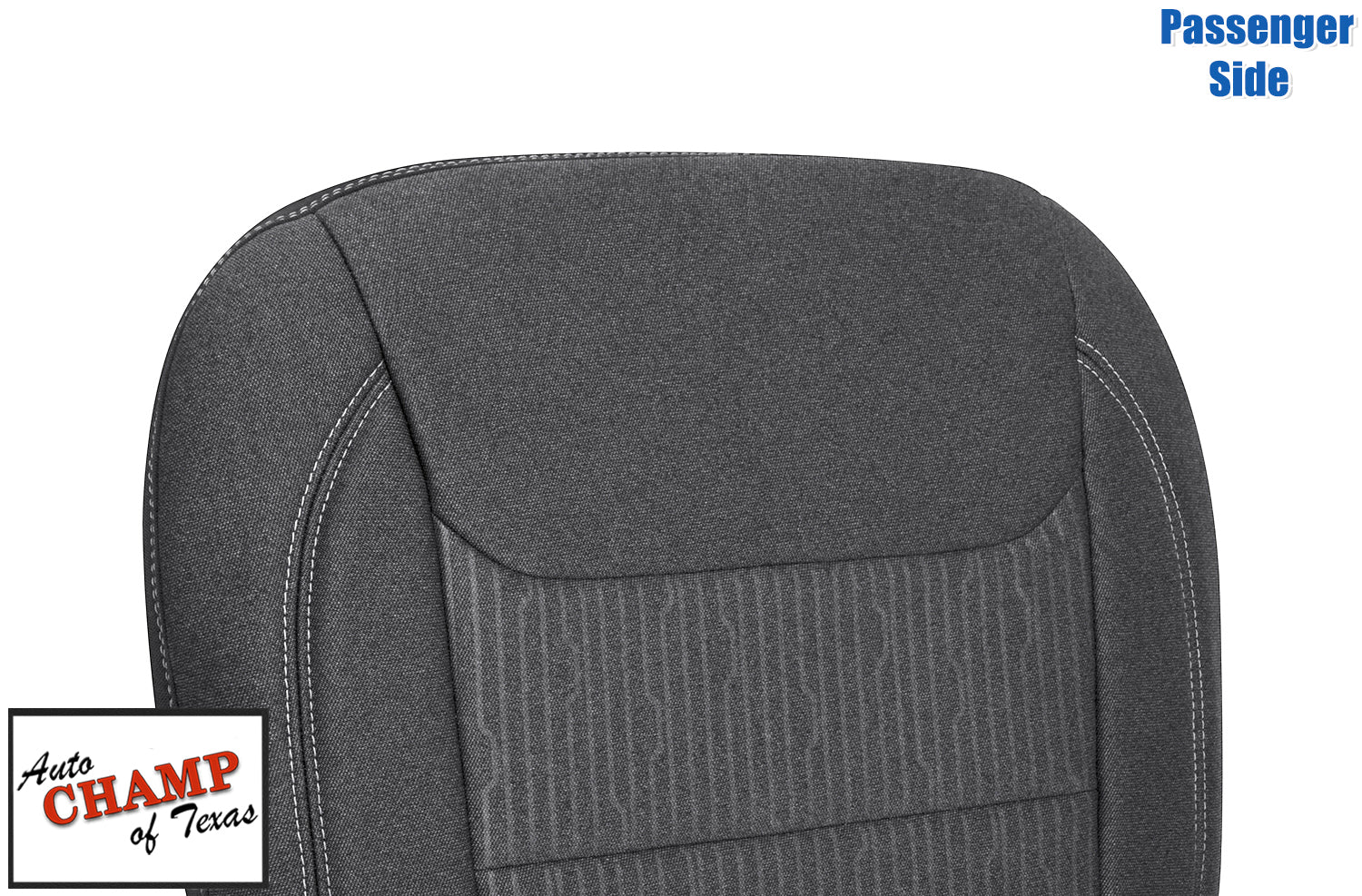 2020 2024 dodge ram 1500 passenger side seat cover bottom gray