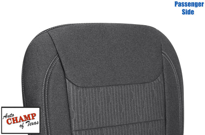 2020 2024 dodge ram 1500 passenger side seat cover bottom gray