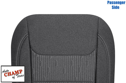 2020 2024 dodge ram 1500 seat cover passenger side bottom gray