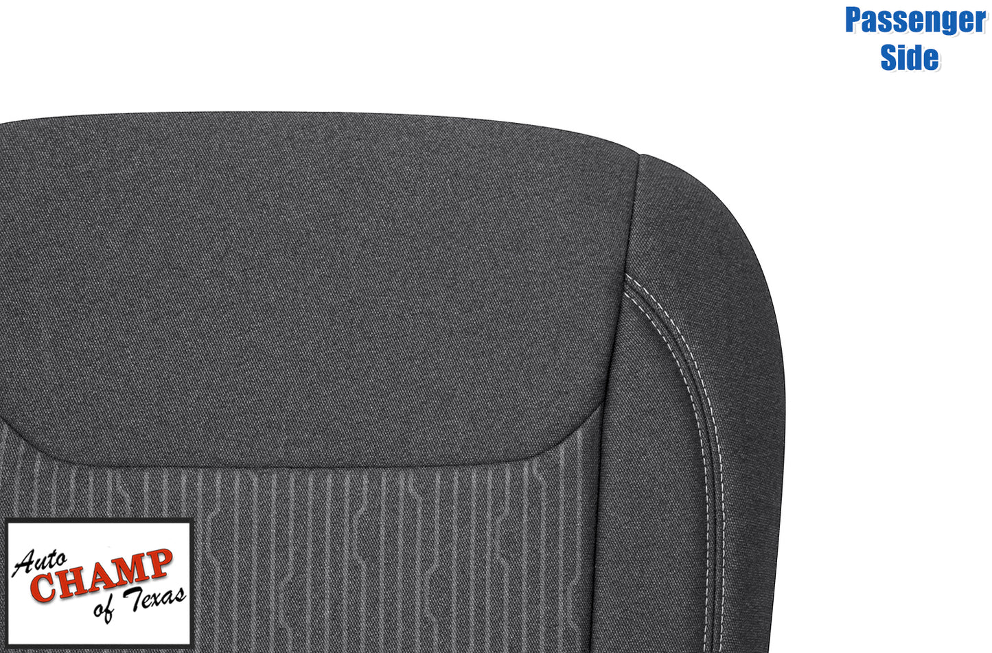 2020 2024 dodge ram 1500 passenger seat bottom cover gray
