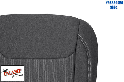 2020 2024 dodge ram 1500 passenger seat bottom cover gray