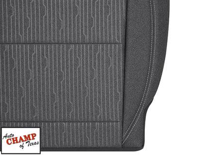 2024 ram 1500 bottom cloth seat cover gray tradesman truck