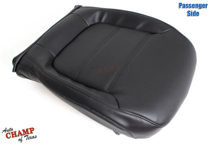 bottom leather seat cover black jetta