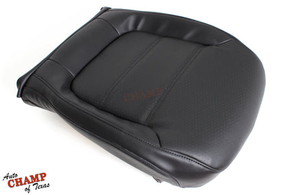 leather seat cover black cushion jetta