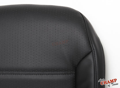 vw jetta black seat bottom cover oem style